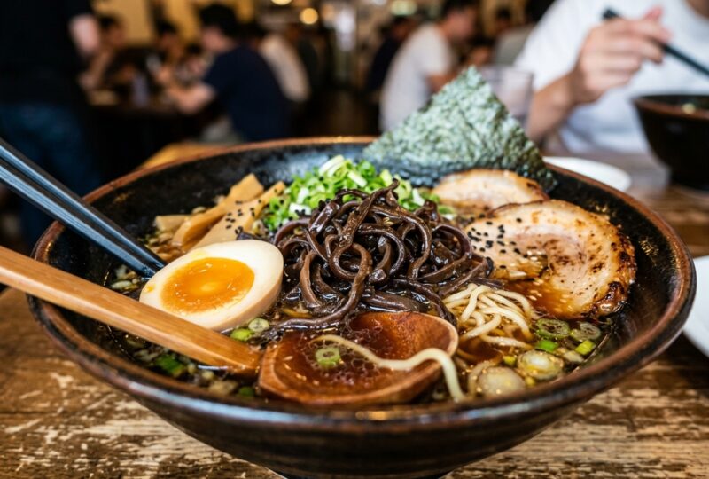 Ajitsuke Kikurage: Wood Ear Mushroom Ramen