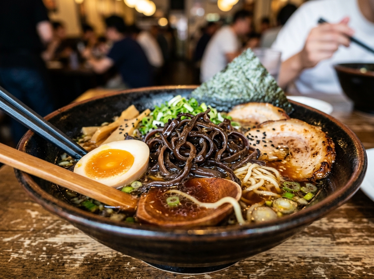 Ajitsuke Kikurage: Wood Ear Mushroom Ramen