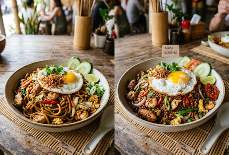 Bami Goreng Vs Nasi Goreng