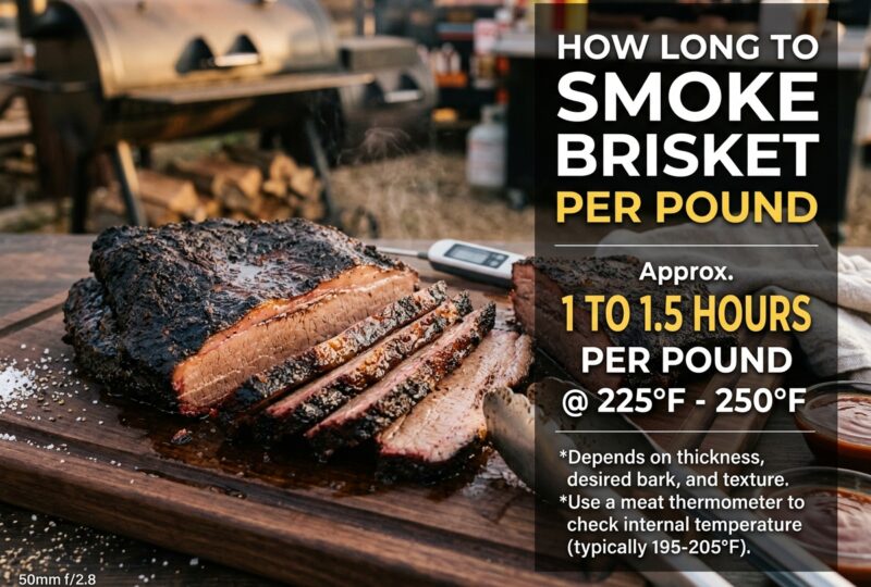 How Long To Smoke Brisket Per Pound?