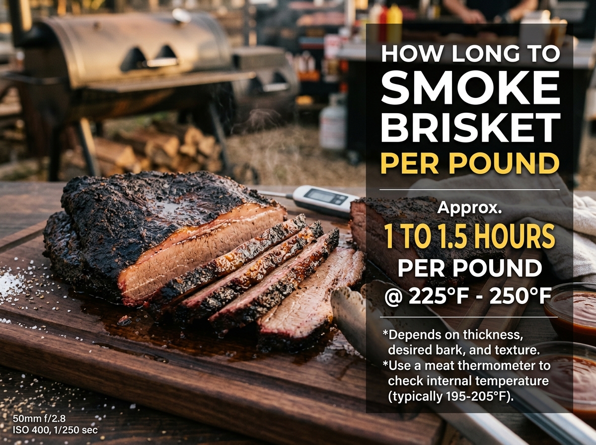 How Long To Smoke Brisket Per Pound?