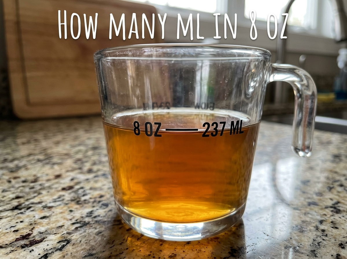 How Many Ml In 8 Oz?