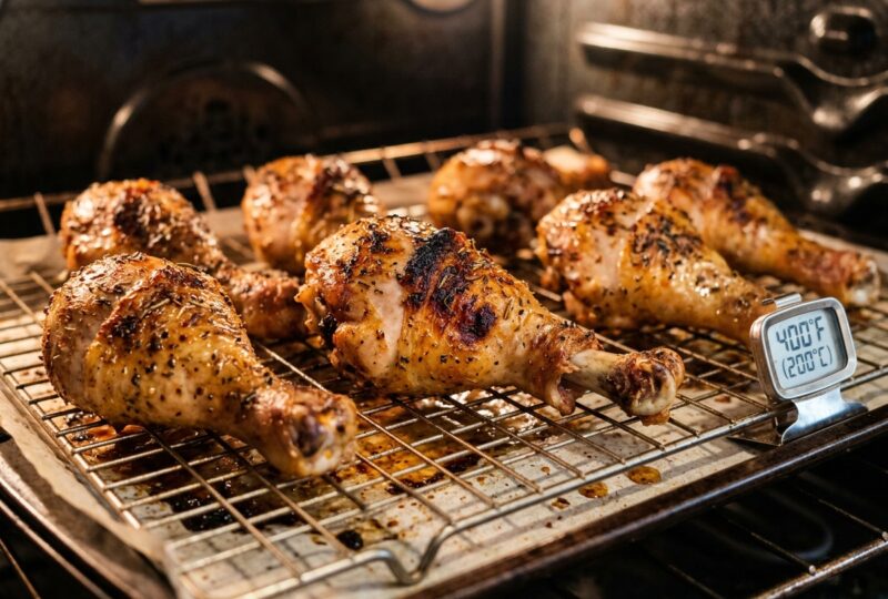 How Long to Bake Chicken Drumsticks at 400
