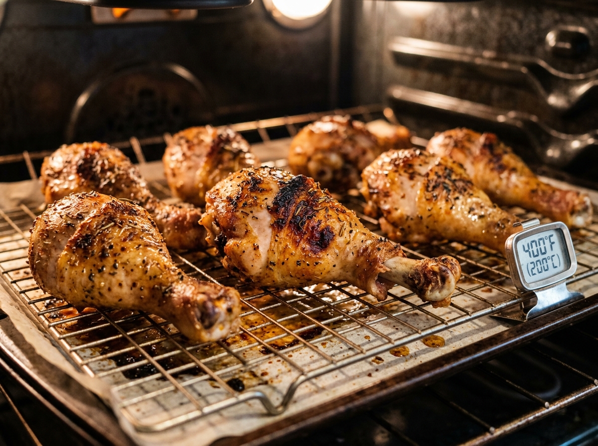 How Long to Bake Chicken Drumsticks at 400