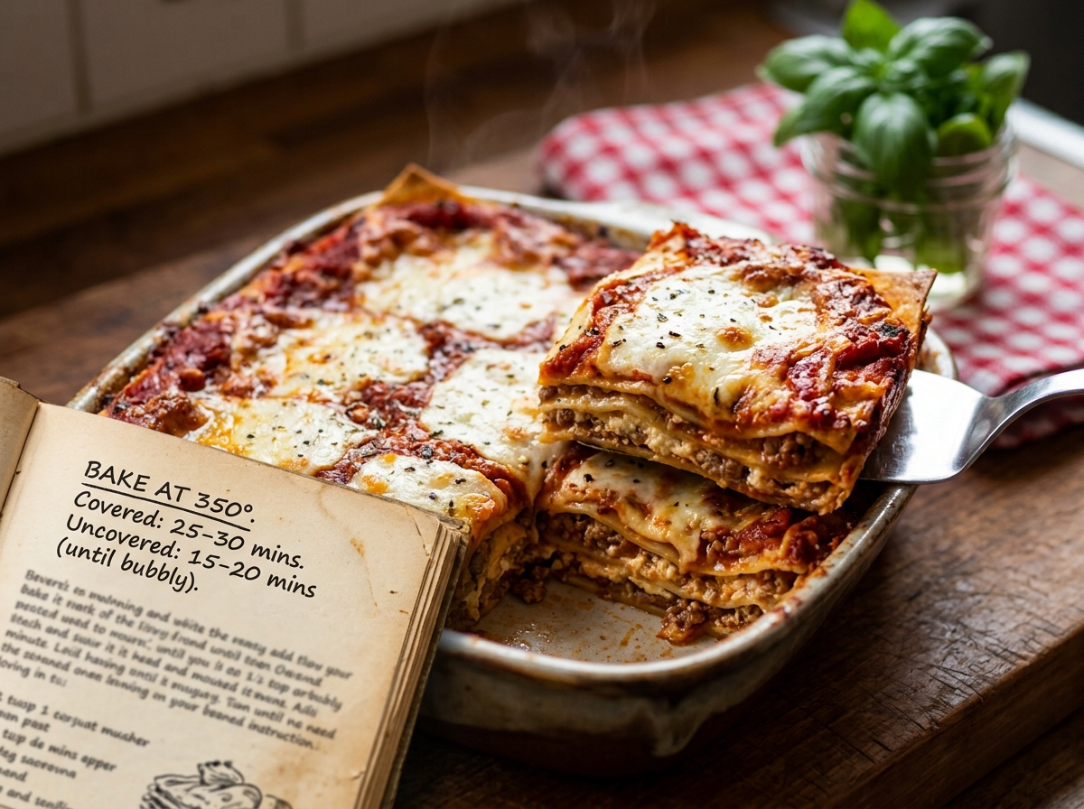 How Long to Bake Lasagna at 350