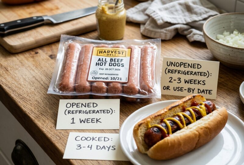 How Long Do Hot Dogs Last?